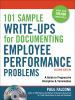 101_sample_write-ups_for_documenting_employee_performance_problems