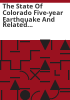 The_state_of_Colorado_five-year_earthquake_and_related_hazards_plan