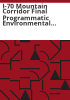 I-70_mountain_corridor_final_programmatic_environmental_impact_statement