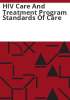 HIV_Care_and_Treatment_Program_standards_of_care