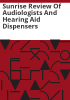 Sunrise_review_of_audiologists_and_hearing_aid_dispensers