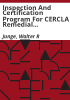 Inspection_and_certification_program_for_CERCLA_remedial_activities_at_Uravan__Colorado