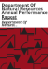 Department_of_Natural_Resources_annual_performance_report