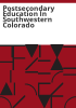 Postsecondary_education_in_Southwestern_Colorado