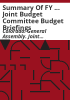 Summary_of_FY_____Joint_Budget_Committee_budget_briefings