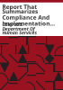 Report_that_summarizes_compliance_and_implementation_efforts