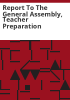 Report_to_the_General_Assembly__teacher_preparation