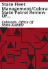 State_fleet_management_Colorado_State_Patrol_review_of_the_joint_report