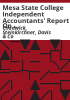 Mesa_State_College_independent_accountants__report_on_the_application_of_agreed-upon_procedures__June_30__2007