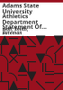 Adams_State_University_Athletics_Department_statement_of_revenues_and_expenses
