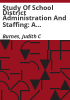 Study_of_school_district_administration_and_staffing