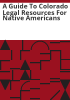 A_guide_to_Colorado_legal_resources_for_Native_Americans