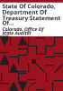 State_of_Colorado__Department_of_Treasury_statement_of_federal_land_payments_for_the_year_ended_September_30__2000