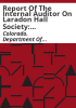 Report_of_the_Internal_Auditor_on_Laradon_Hall_Society