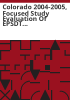Colorado_2004-2005__focused_study_evaluation_of_EPSDT_services