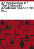 An_evaluation_of_the_Colorado_academic_standards_in_comprehensive_health_and_physical_education_in_comparison_with_high-quality_state__national__and_international_standards