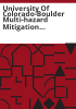 University_of_Colorado-Boulder_multi-hazard_mitigation_disaster_resistant_university_plan
