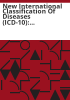 New_international_classification_of_diseases__ICD-10_