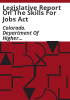 Legislative_report_on_the_Skills_for_Jobs_Act