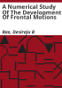A_numerical_study_of_the_development_of_frontal_motions
