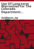 Use_of_long-term_warranties_for_the_Colorado_Department_of_Transportation_pilot_projects
