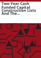 Two-Year_Cash_Funded_Capital_Construction_Lists_and_the_Five-Year_State_Funded_Capital_Lists