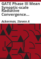 GATE_phase_III_mean_synoptic-scale_radiative_convergence_profiles