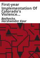 First-year_implementation_of_Colorado_s_Violence_Prevention_Act