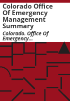 Colorado_Office_of_Emergency_Management_summary
