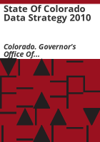 State_of_Colorado_data_strategy_2010