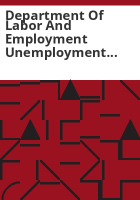 Department_of_Labor_and_Employment_Unemployment_insurance_benefits_public_report