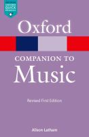 The_Oxford_companion_to_music