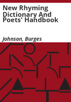 New_rhyming_dictionary_and_poets__handbook