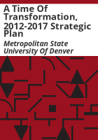 A_time_of_transformation__2012-2017_strategic_plan