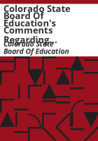 Colorado_State_Board_of_Education_s_comments_regarding_the_2004_interim_report_of_the_Colorado_Commission_on_Closing_the_Achievement_Gap