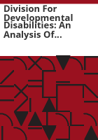Division_for_Developmental_Disabilities