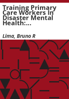 Training_primary_care_workers_in_disaster_mental_health