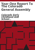 Year_one_report_to_the_Colorado_General_Assembly