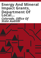 Energy_and_mineral_impact_grants__Department_of_Local_Affairs