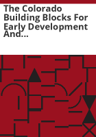 The_Colorado_building_blocks_for_early_development_and_learning