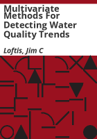 Multivariate_methods_for_detecting_water_quality_trends