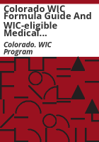 Colorado_WIC_formula_guide_and_WIC-eligible_medical_foods_product_guide