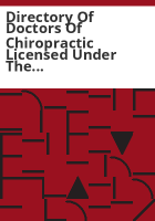 Directory_of_doctors_of_chiropractic_licensed_under_the_Colorado_law