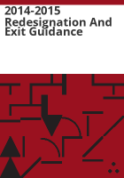 2014-2015_redesignation_and_exit_guidance