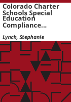 Colorado_charter_schools_special_education_compliance_plan_guidelines