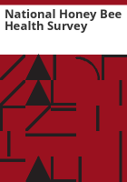 National_honey_bee_health_survey