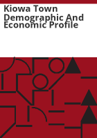 Kiowa_town_demographic_and_economic_profile