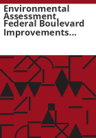 Environmental_assessment__Federal_Boulevard_improvements_project_between_West_7th_Avenue_and_West_Howard_Place