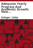 Adequate yearly progress and academic growth