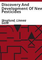 Discovery_and_development_of_new_pesticides